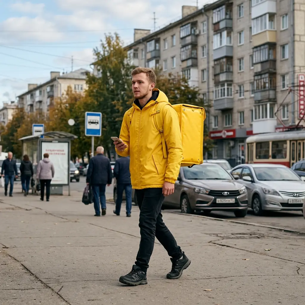 Курьер Яндекс Еды